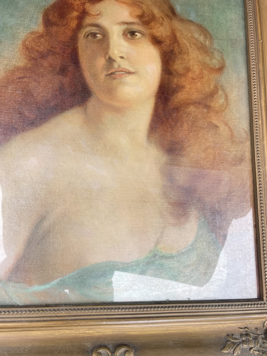 Jeune fille à la chevelure rousse de Vacha Rudolph -photo-3