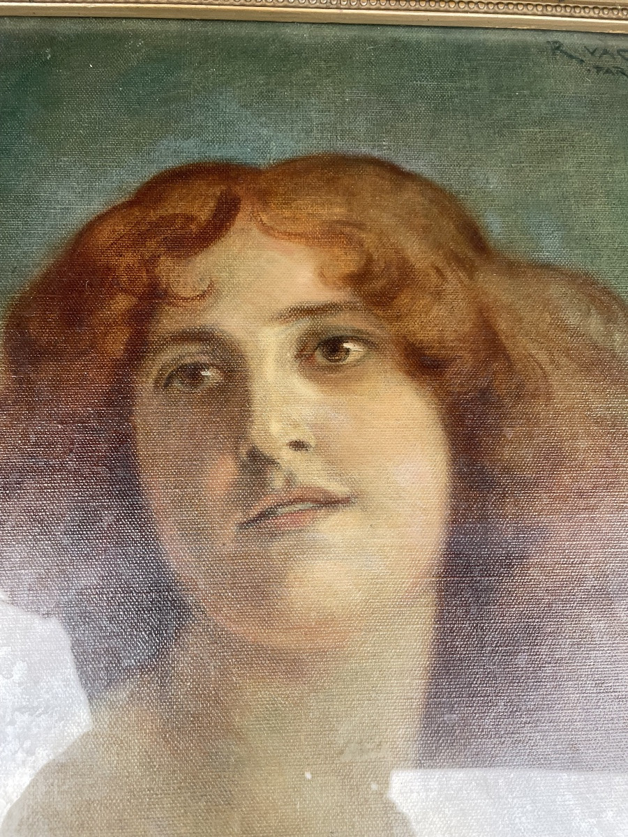 Jeune fille à la chevelure rousse de Vacha Rudolph -photo-6