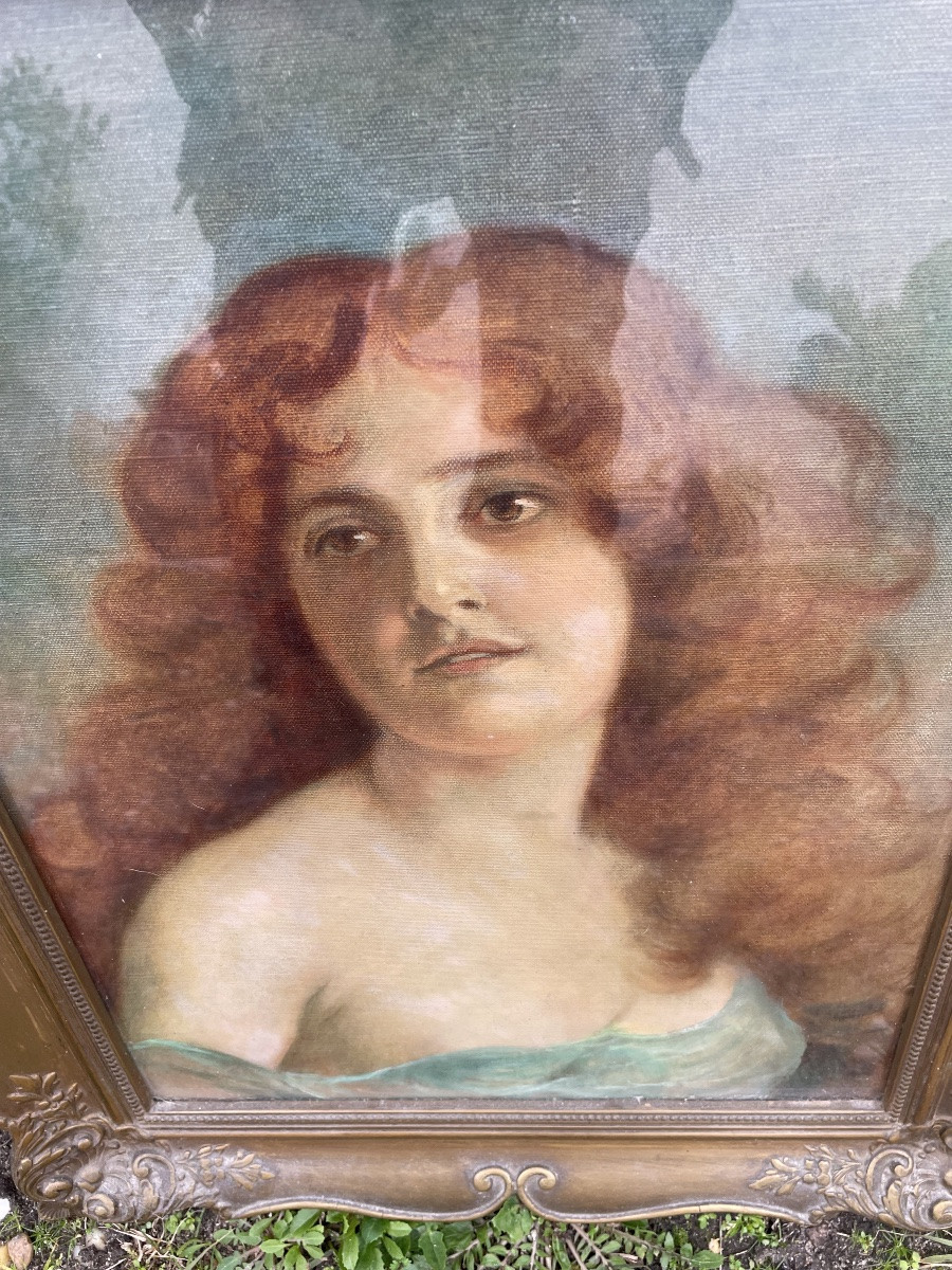 Jeune fille à la chevelure rousse de Vacha Rudolph -photo-8