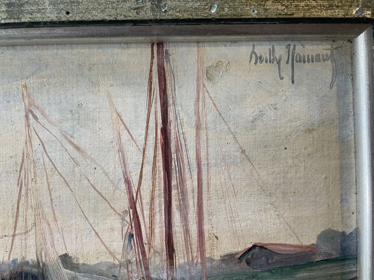 Village de pêcheurs bord de mer de Berthe Hainaut -photo-3