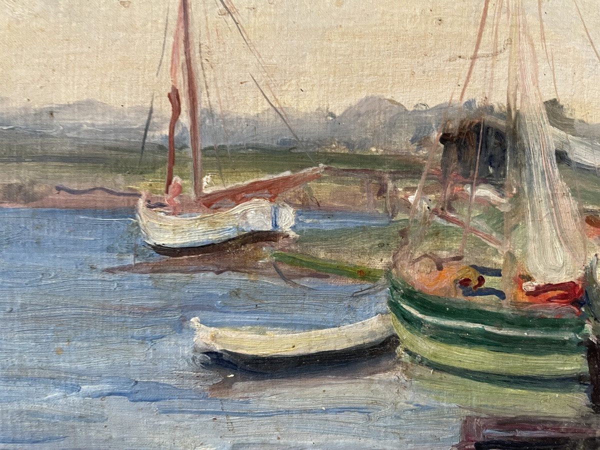 Village de pêcheurs bord de mer de Berthe Hainaut -photo-4