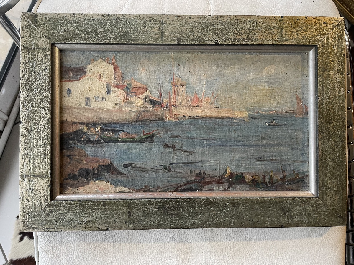 Village côtier avec ses barques de pêche de Berthy Hainaut -photo-7