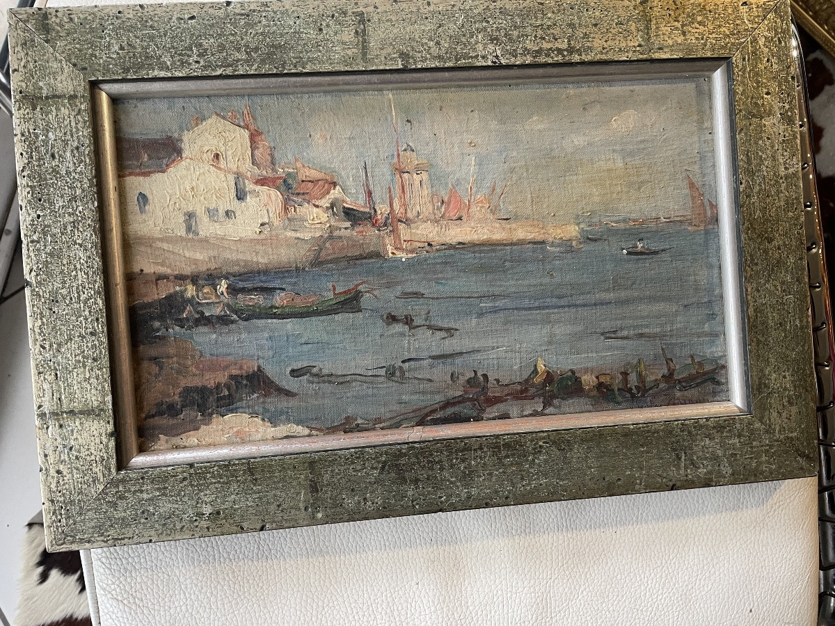 Village côtier avec ses barques de pêche de Berthy Hainaut -photo-8