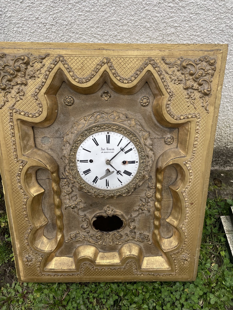 Pendule  doré murale de Ant.Howak a Josefstadt -photo-2