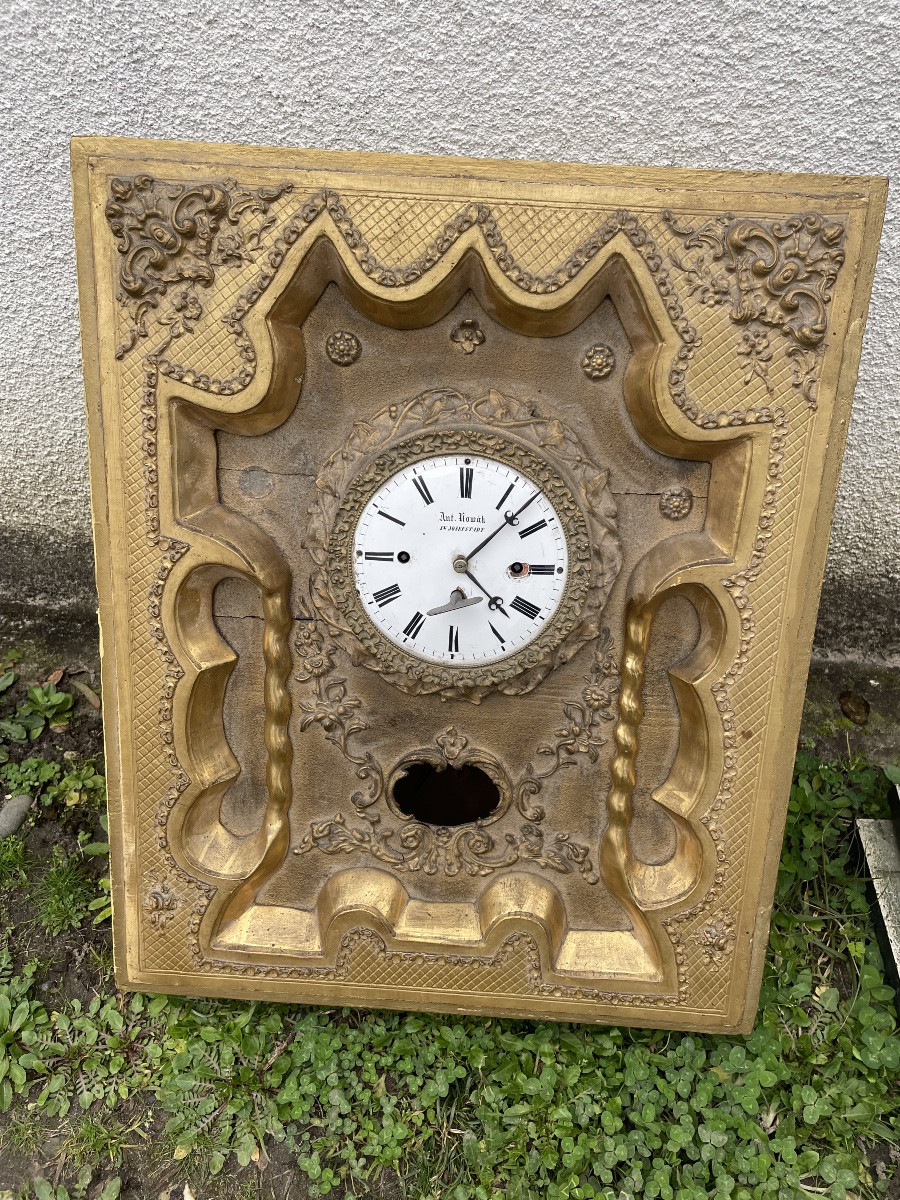 Pendule  doré murale de Ant.Howak a Josefstadt -photo-5