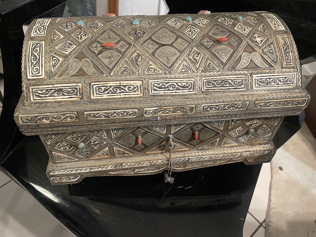 Coffre à bijoux oriental 