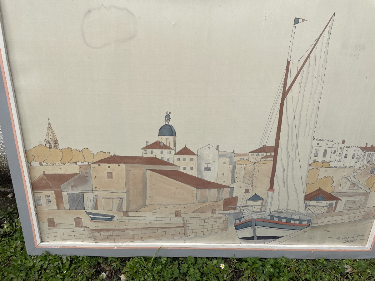 The Port Of Bourg-sur-gironde -photo-8