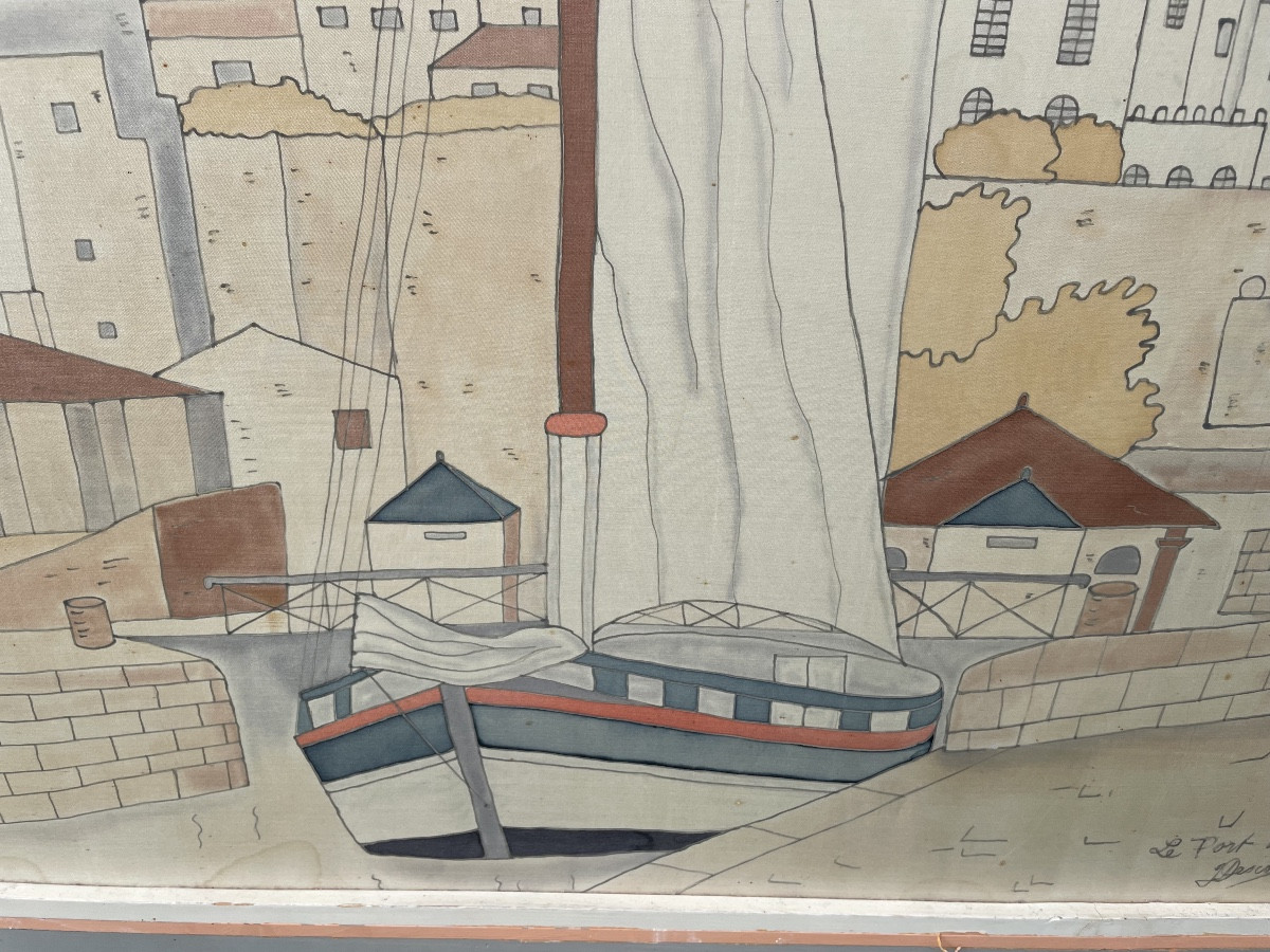 The Port Of Bourg-sur-gironde 