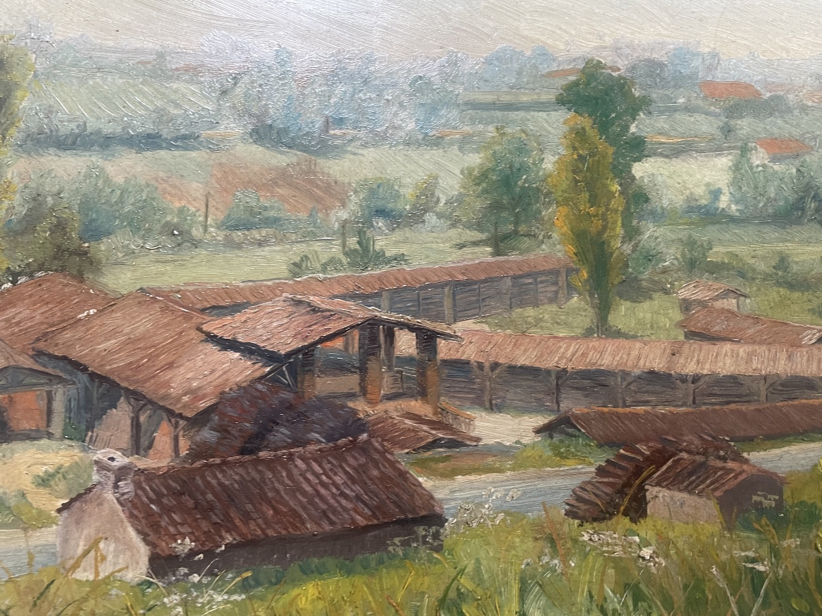 Landscape Of The Tuilerie By C.vagnat 