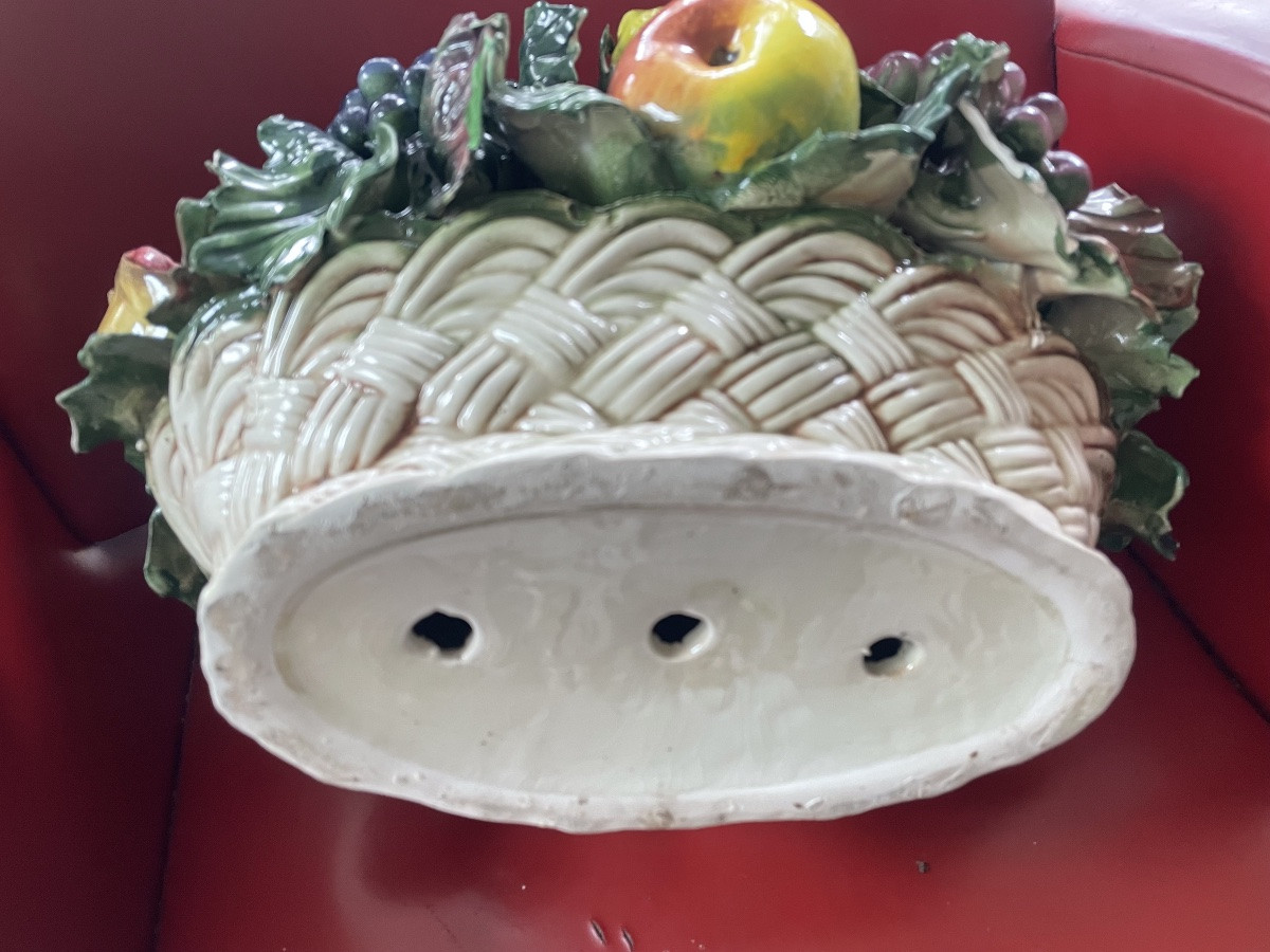 Céramique sculpture fruits d’été -photo-2