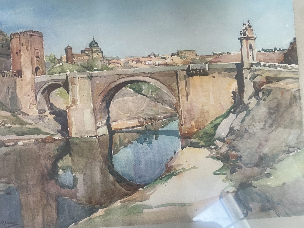 Le pont de Tolède en Espagne 