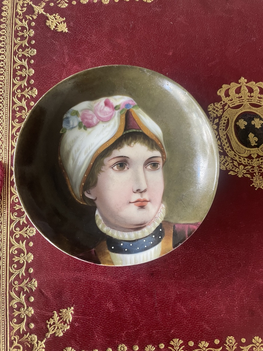Petite assiette porcelaine XIXeme -photo-4