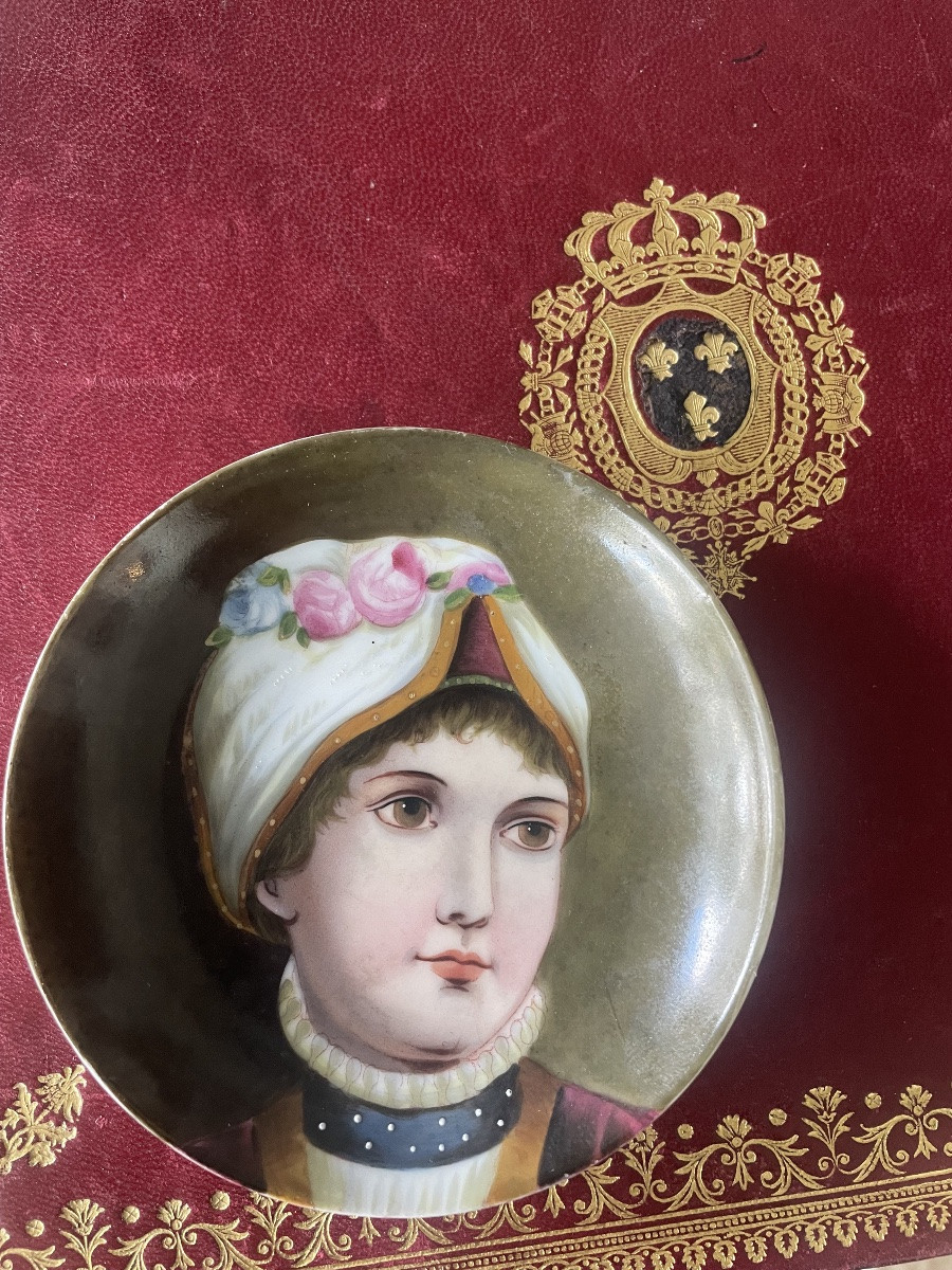 Petite assiette porcelaine XIXeme -photo-7