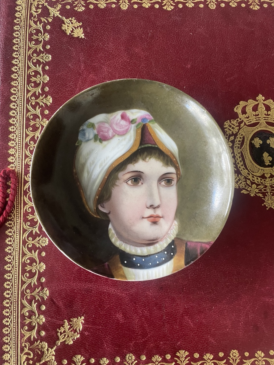 Petite assiette porcelaine XIXeme 