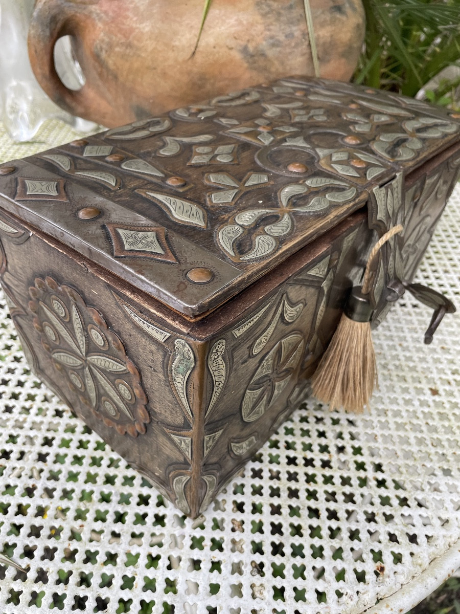 Coffre à bijoux oriental 