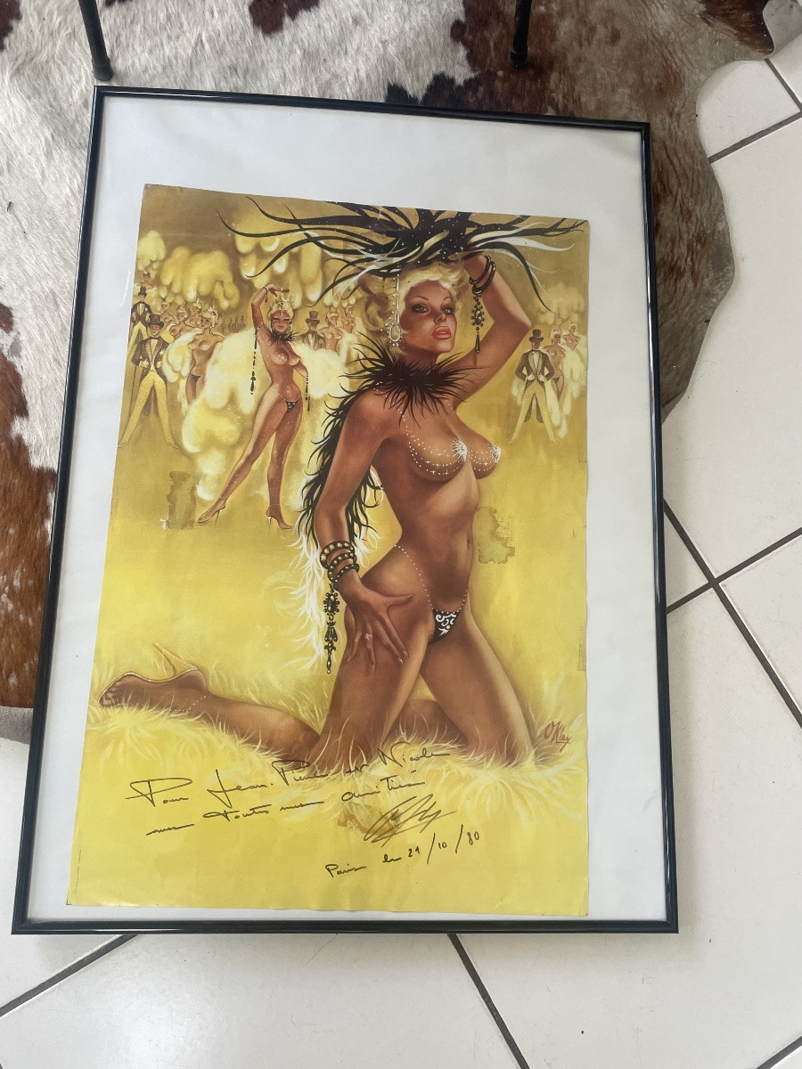 Show Poster Signed By O Kley -photo-3