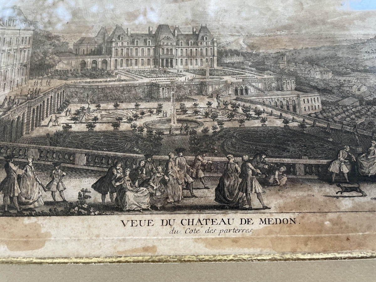 Gravure de Jacques Rigaud XVIII eme -photo-2