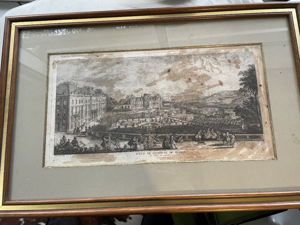 Gravure de Jacques Rigaud XVIII eme -photo-3