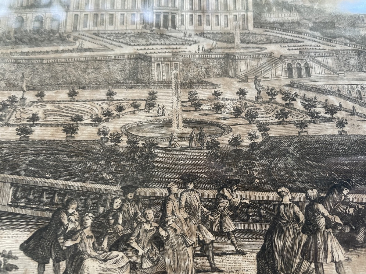 Gravure de Jacques Rigaud XVIII eme -photo-4