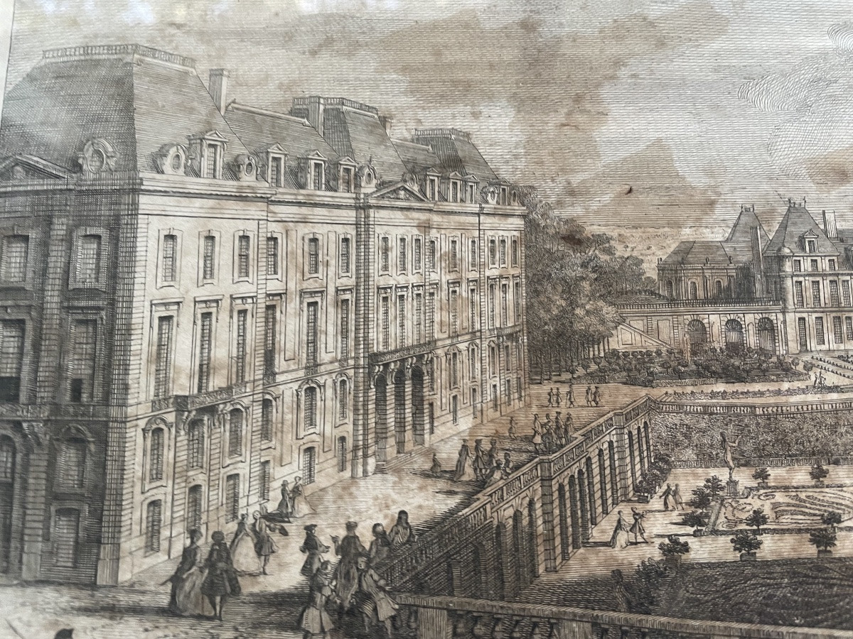 Gravure de Jacques Rigaud XVIII eme -photo-7