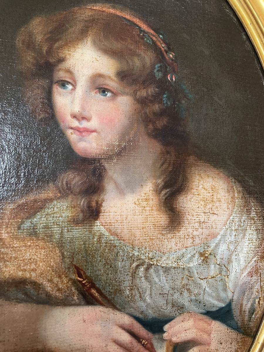 Young Girl Drawing -photo-3