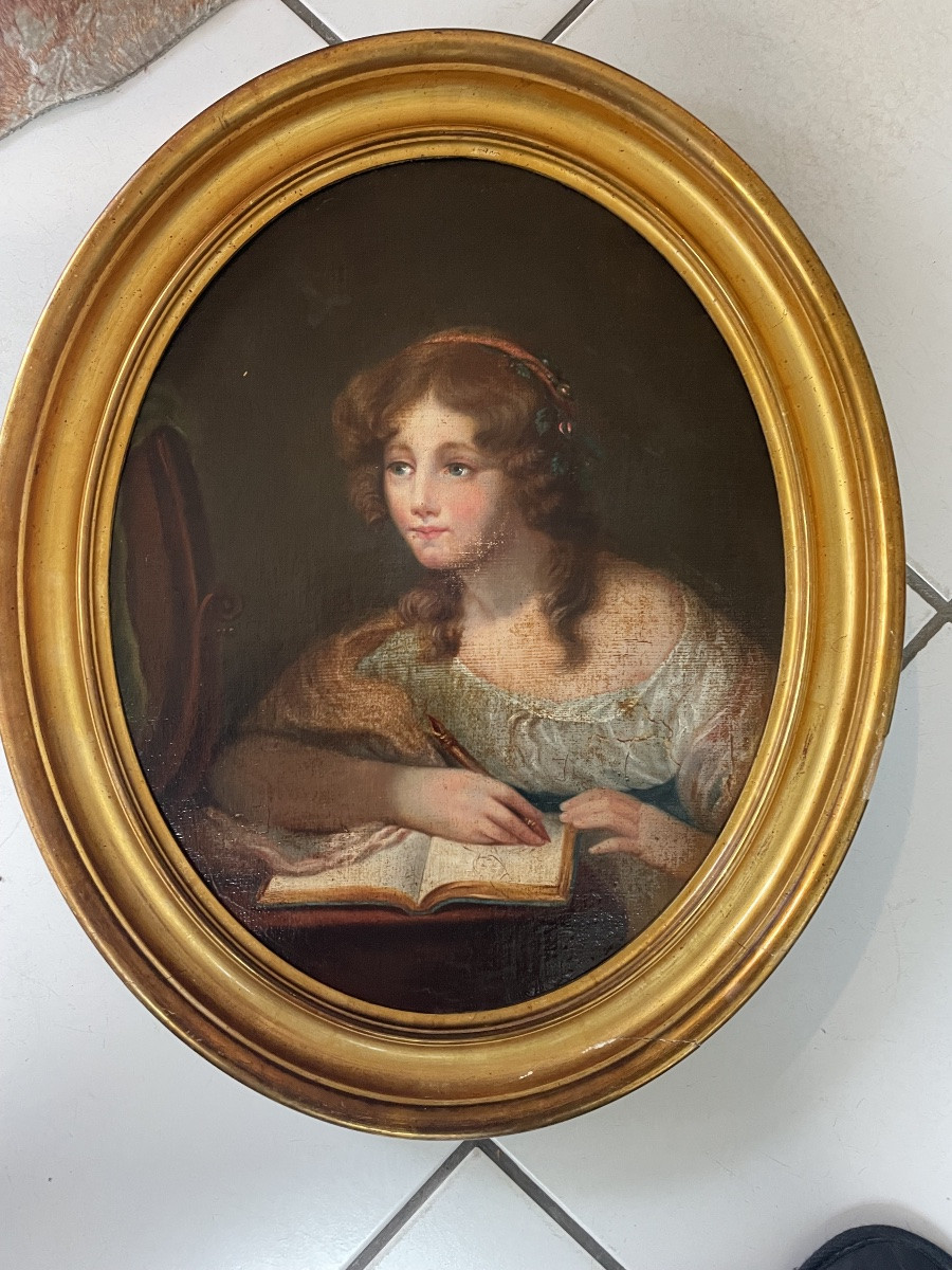 Young Girl Drawing -photo-8