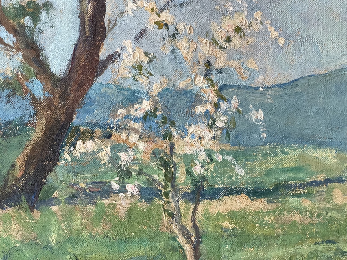 Paysage provençal au printemps de Charlopeau -photo-7