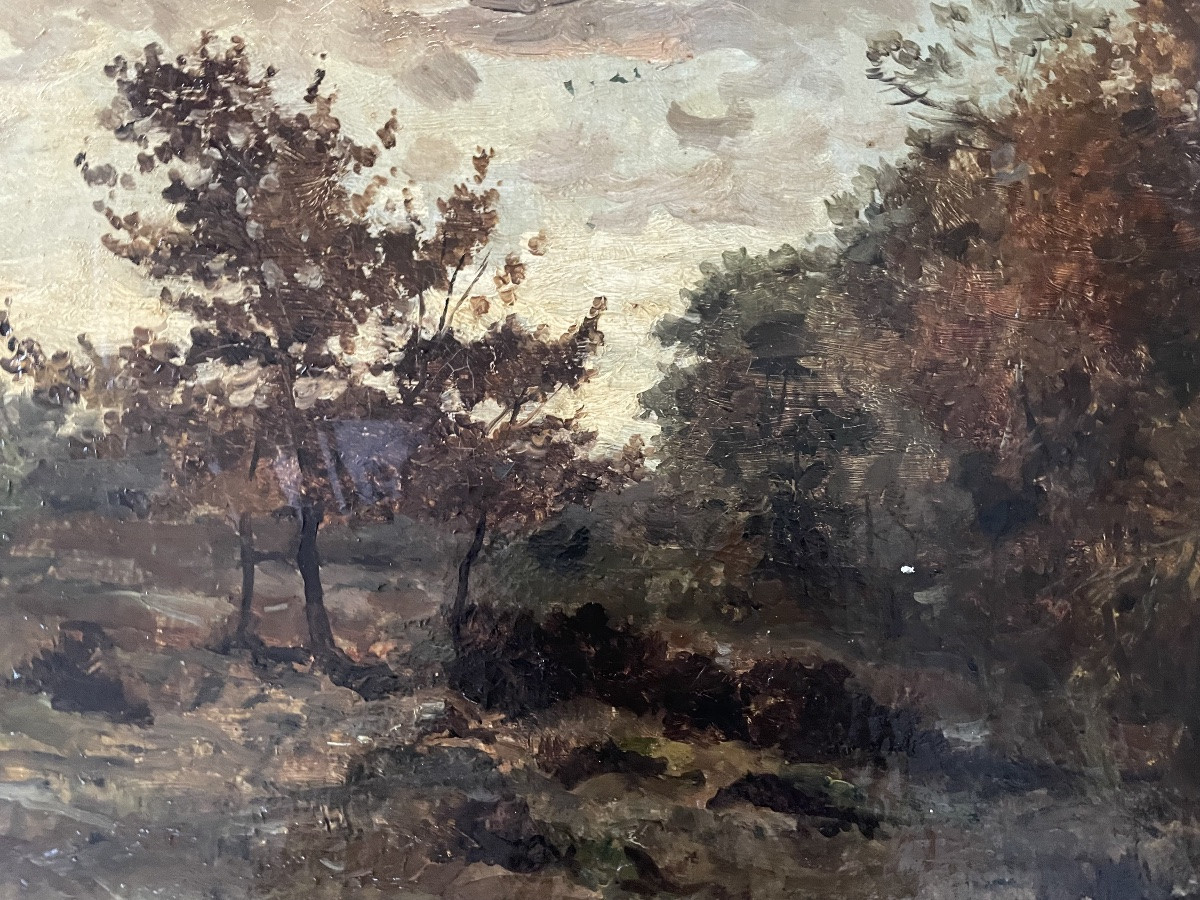 Forest Landscape By Léonce Chabry -photo-2