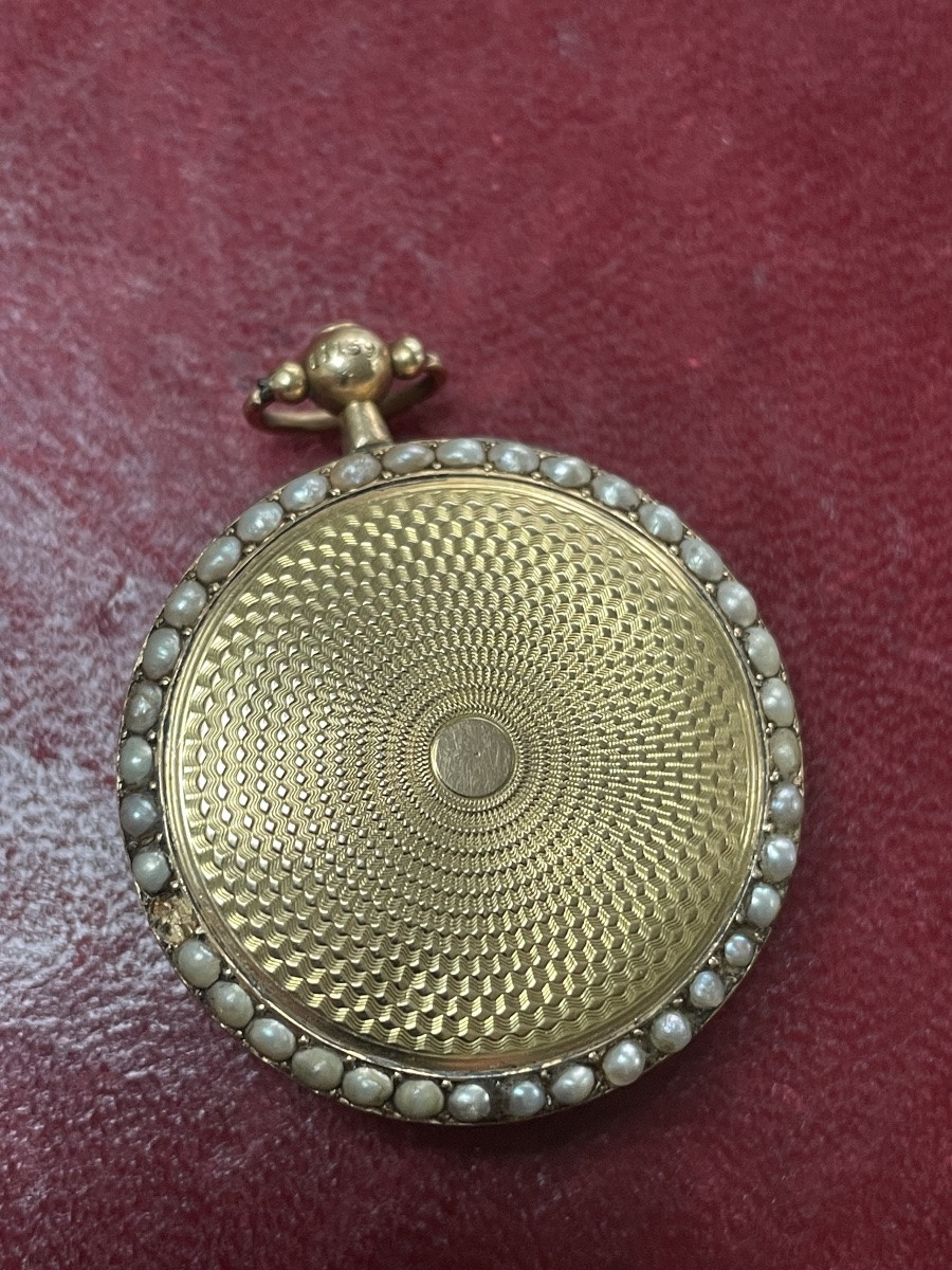 18th Century Gold And Pearl Gusset By Leroy-photo-4