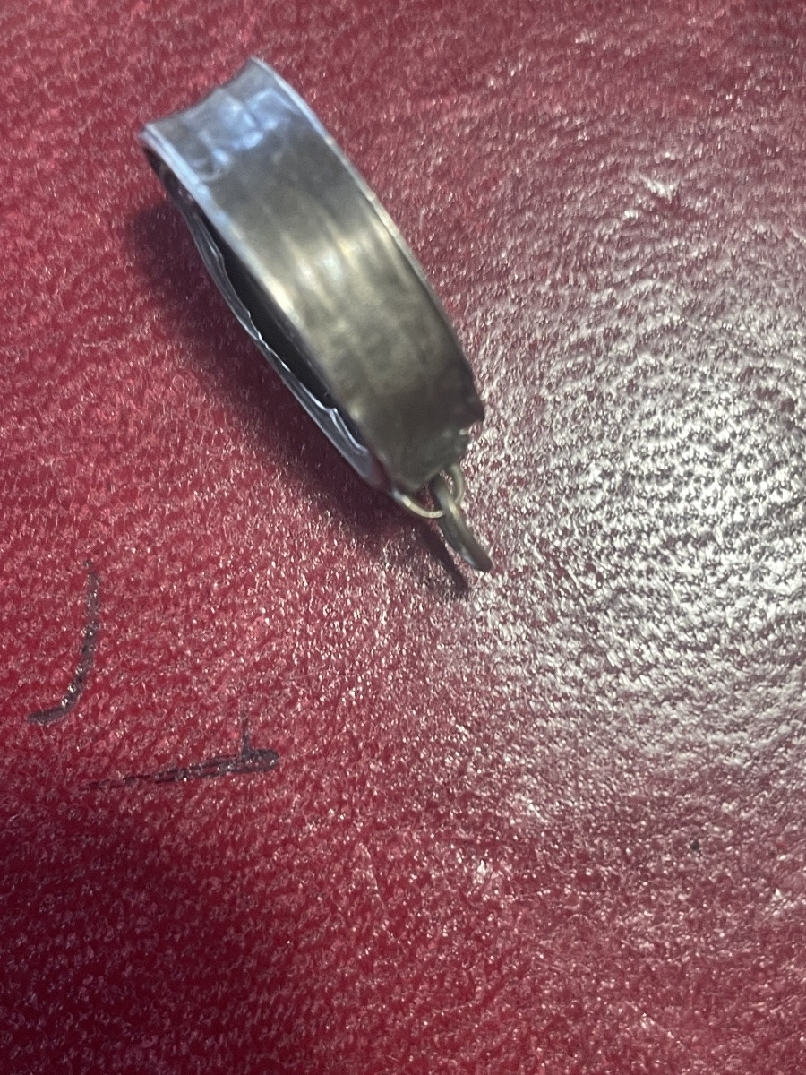 Reliquaire argent XVIII eme  Ste Germaine -photo-3