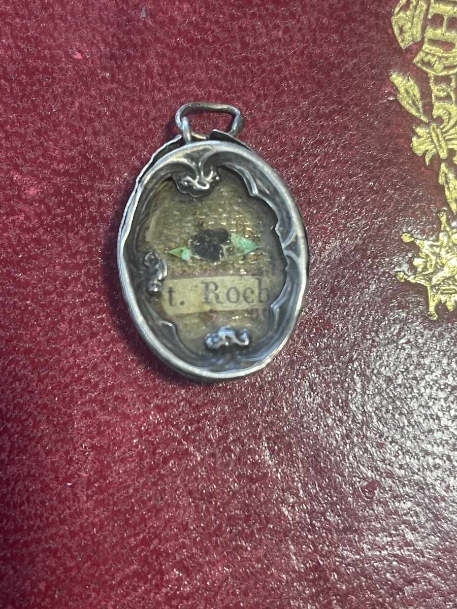 Reliquaire argent XVIII eme  Ste Germaine 