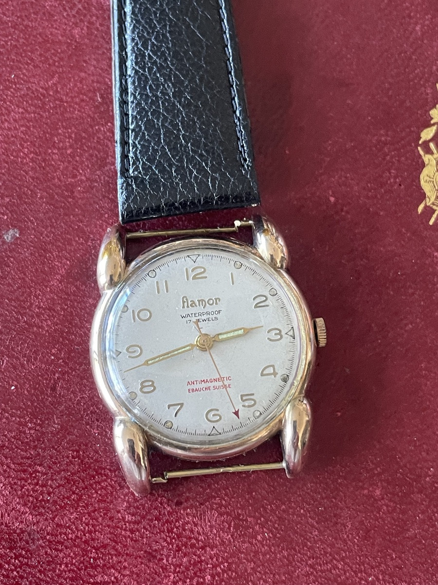 Montre flamor or et argent -photo-1