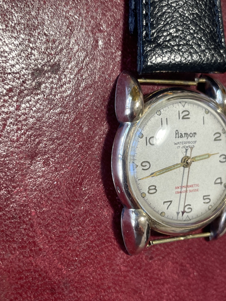 Montre flamor or et argent -photo-4