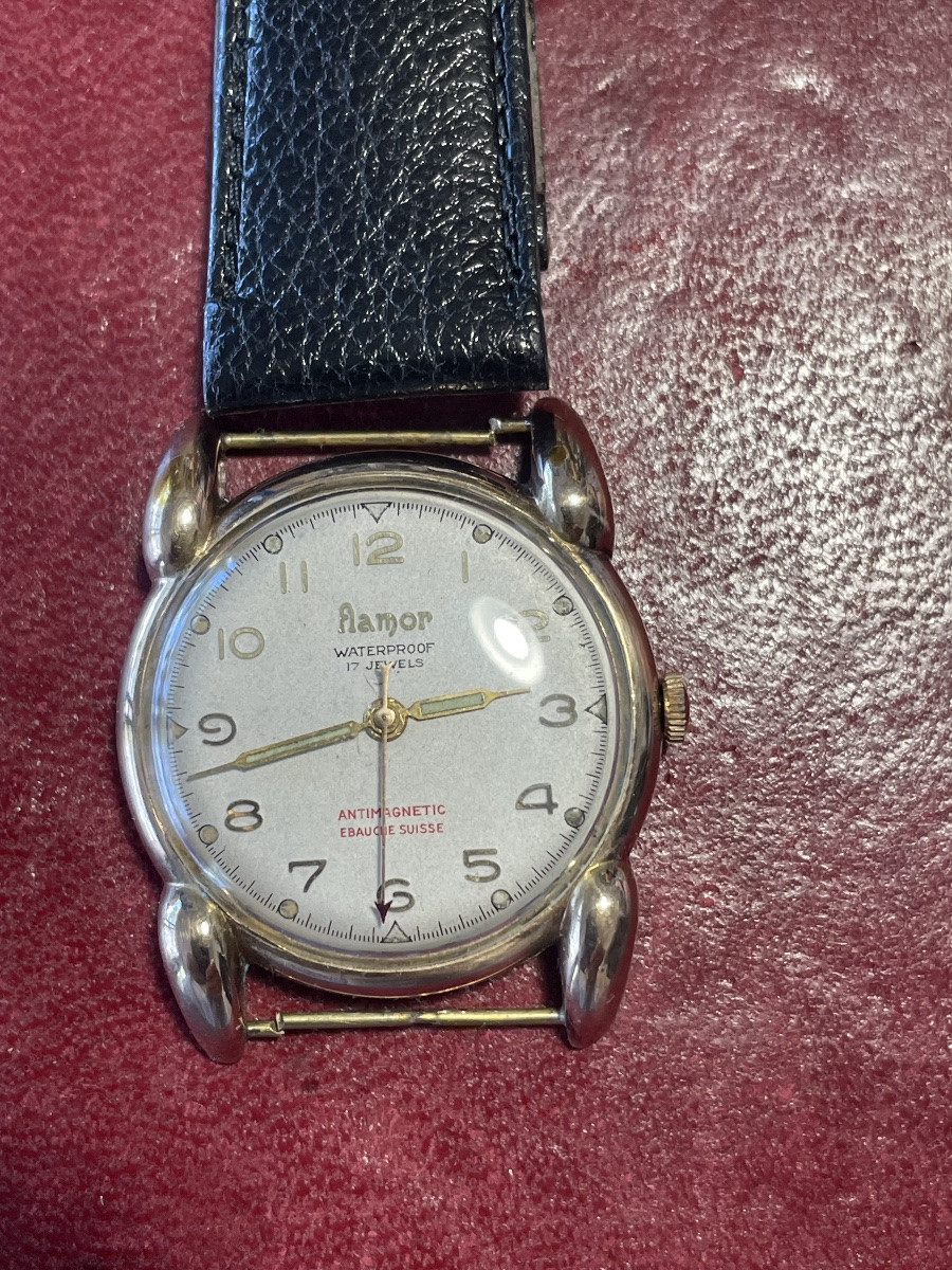 Montre flamor or et argent -photo-5