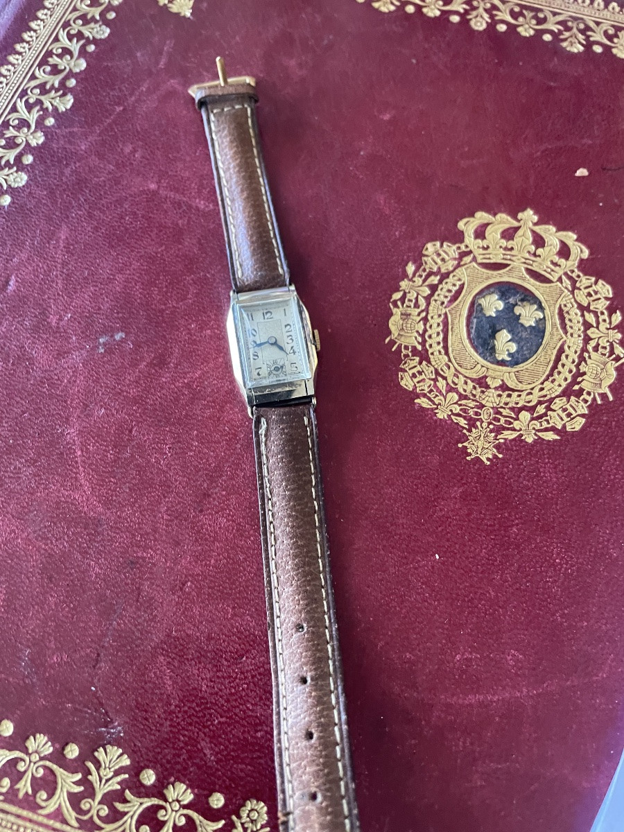 Montre de femme or et argent -photo-3