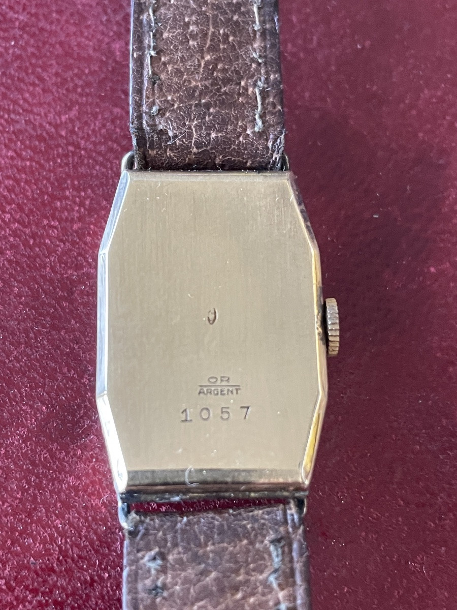 Montre de femme or et argent -photo-6