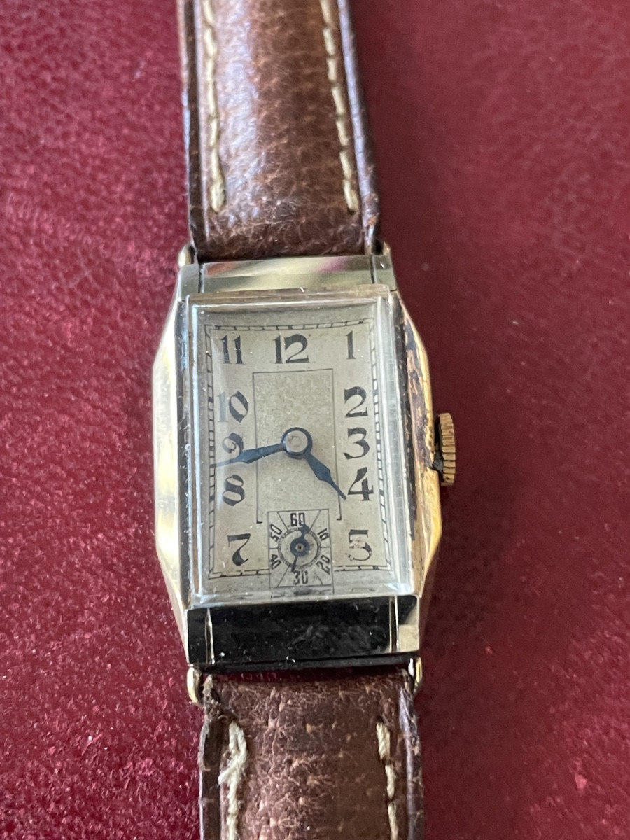 Montre de femme or et argent 