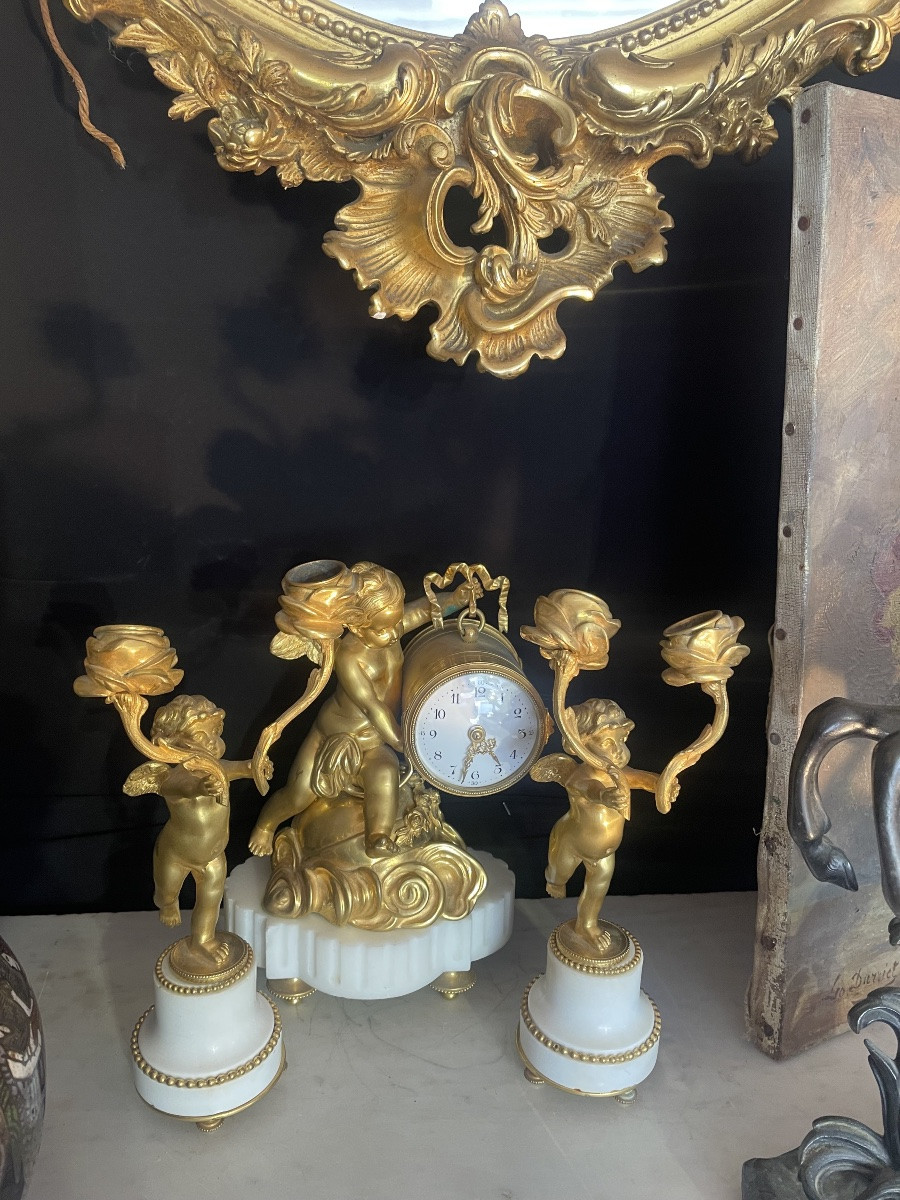 Clock And Candelabra Lxvi-photo-2