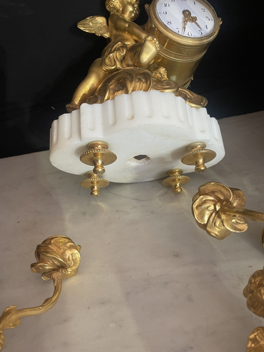 Clock And Candelabra Lxvi-photo-4