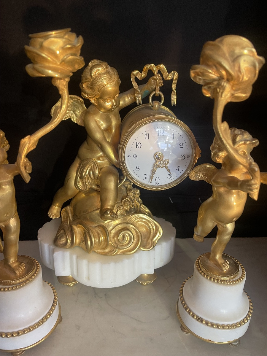 Clock And Candelabra Lxvi