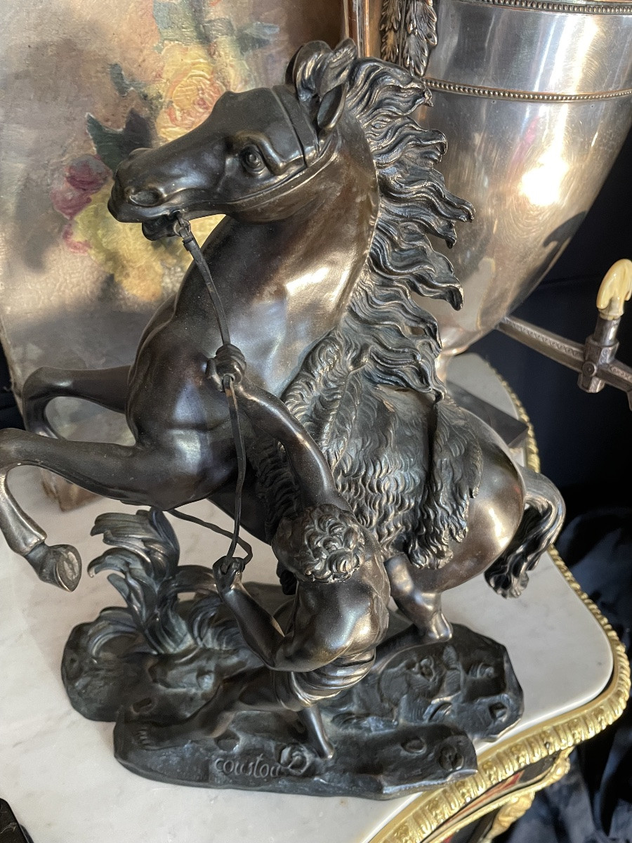 Bronze Coustou Horse-photo-2