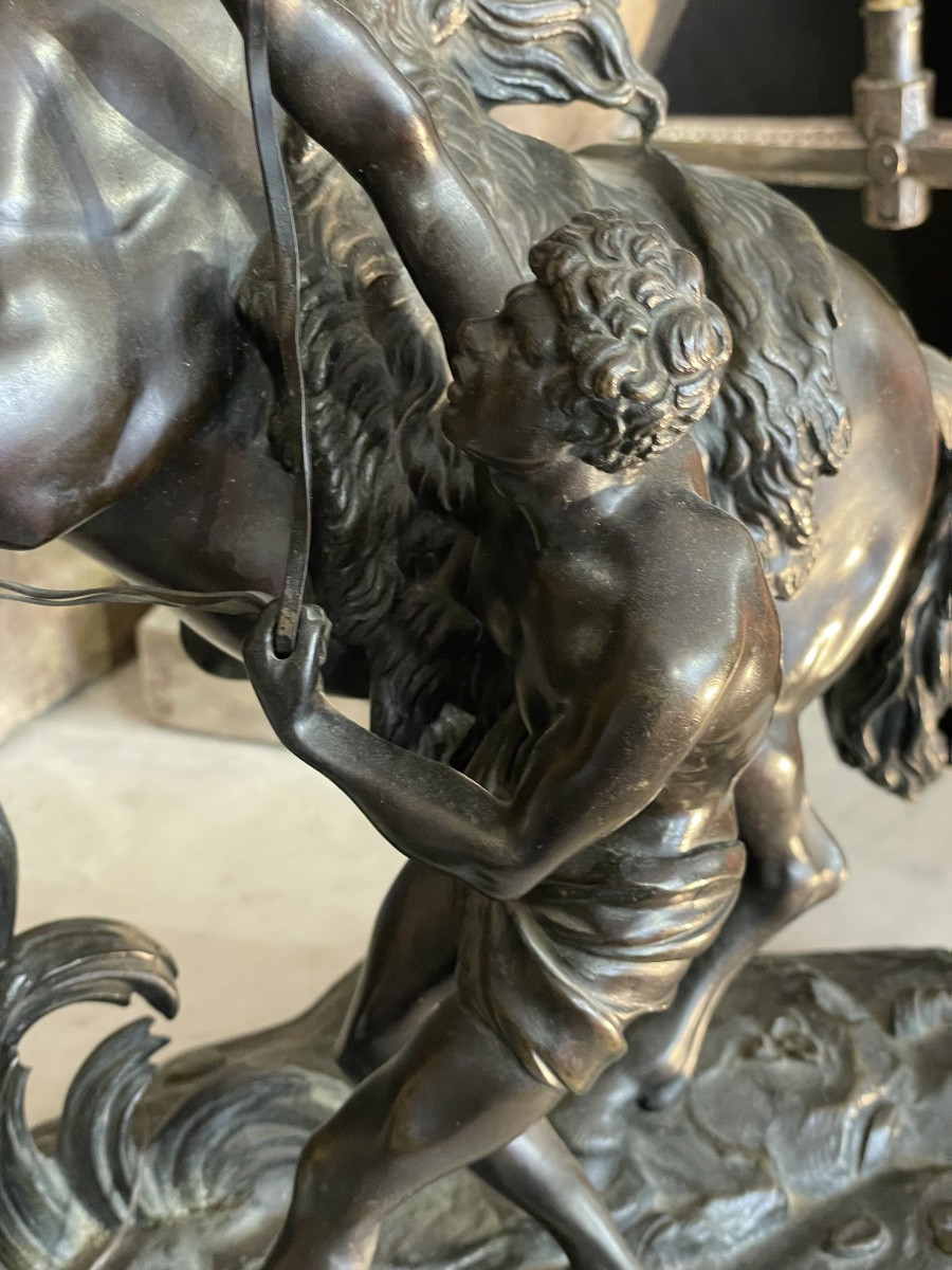 Bronze Coustou Horse-photo-1