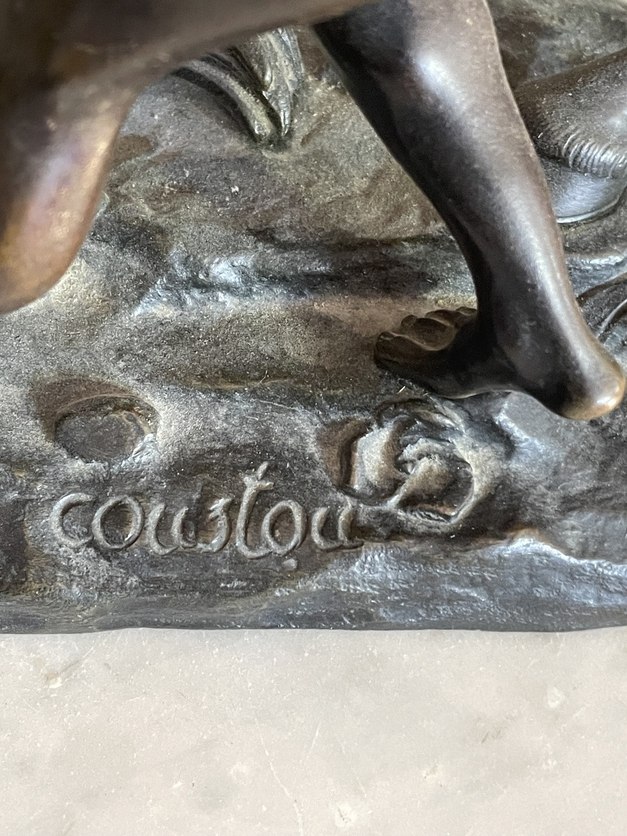 Bronze Coustou Horse-photo-3
