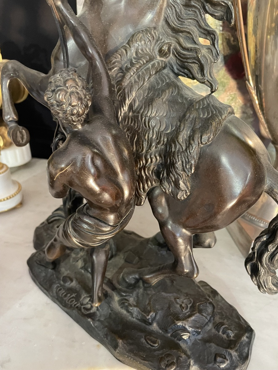 Bronze Coustou Horse-photo-7