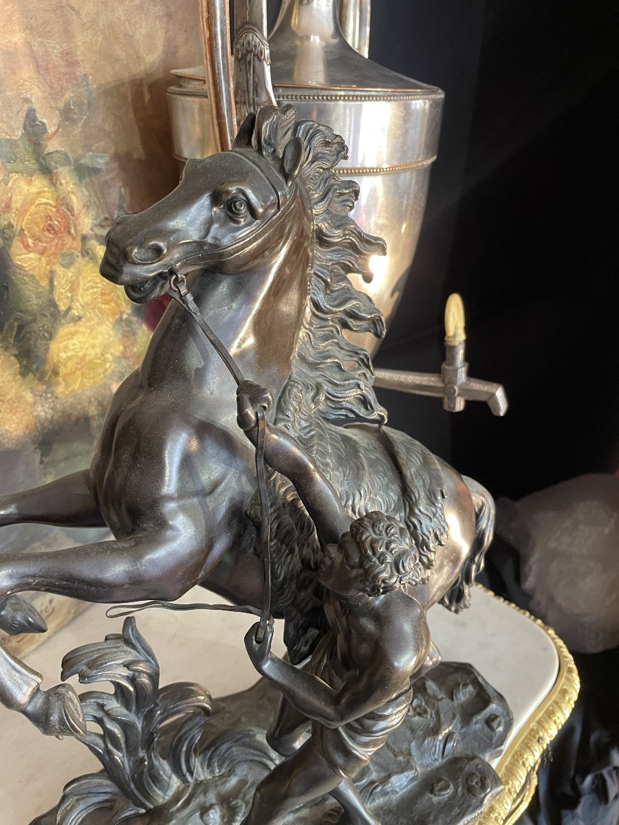Bronze Coustou Horse-photo-8