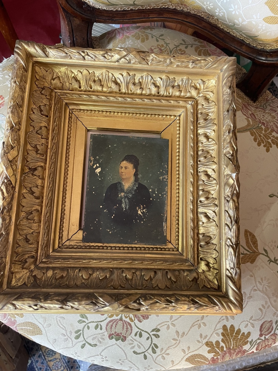 Pair Of Gilded Portrait Frames