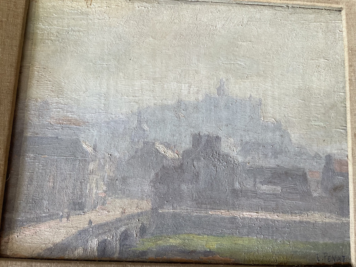Painting By Pénat Lucien-photo-4