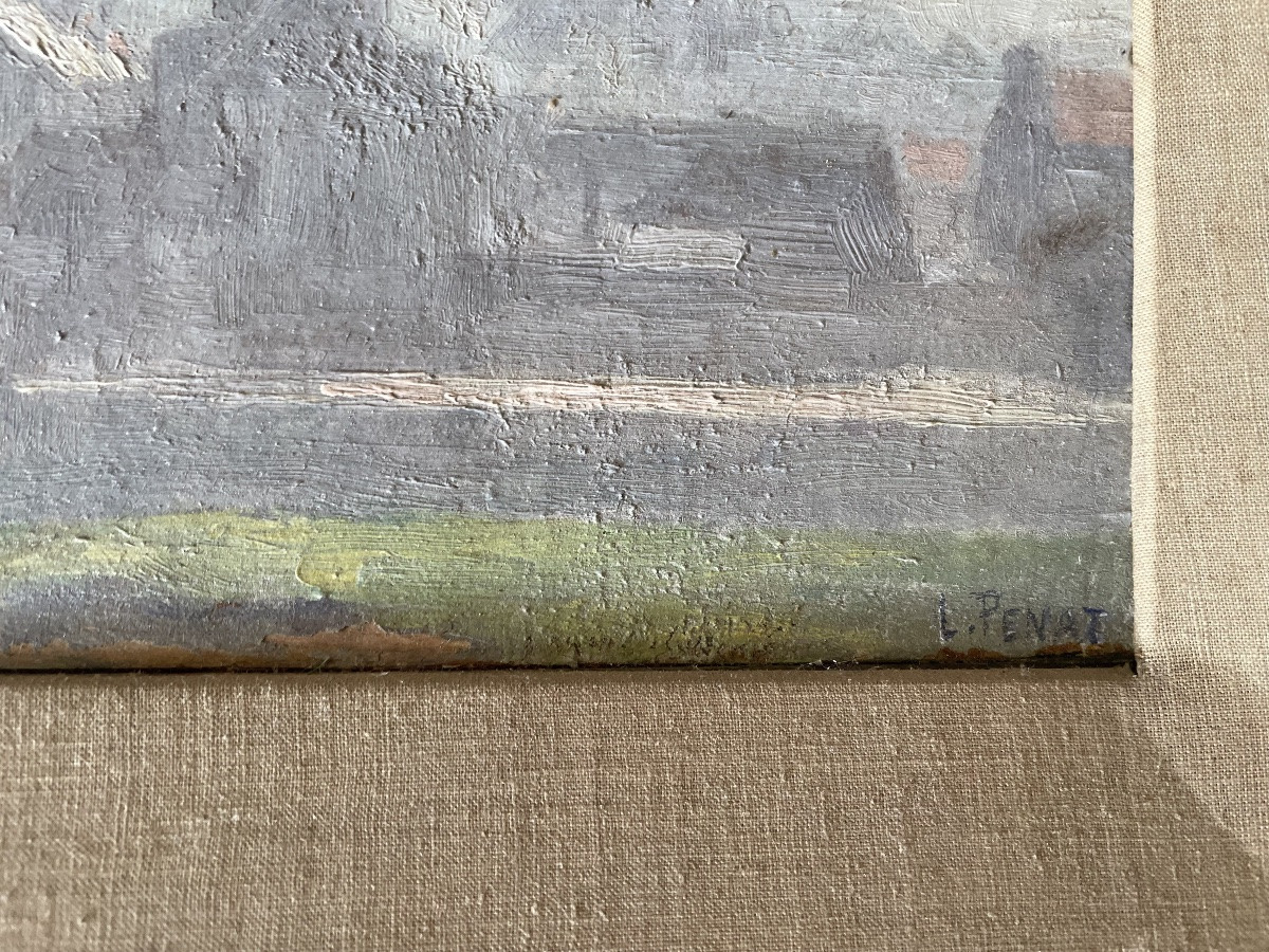 Painting By Pénat Lucien-photo-1