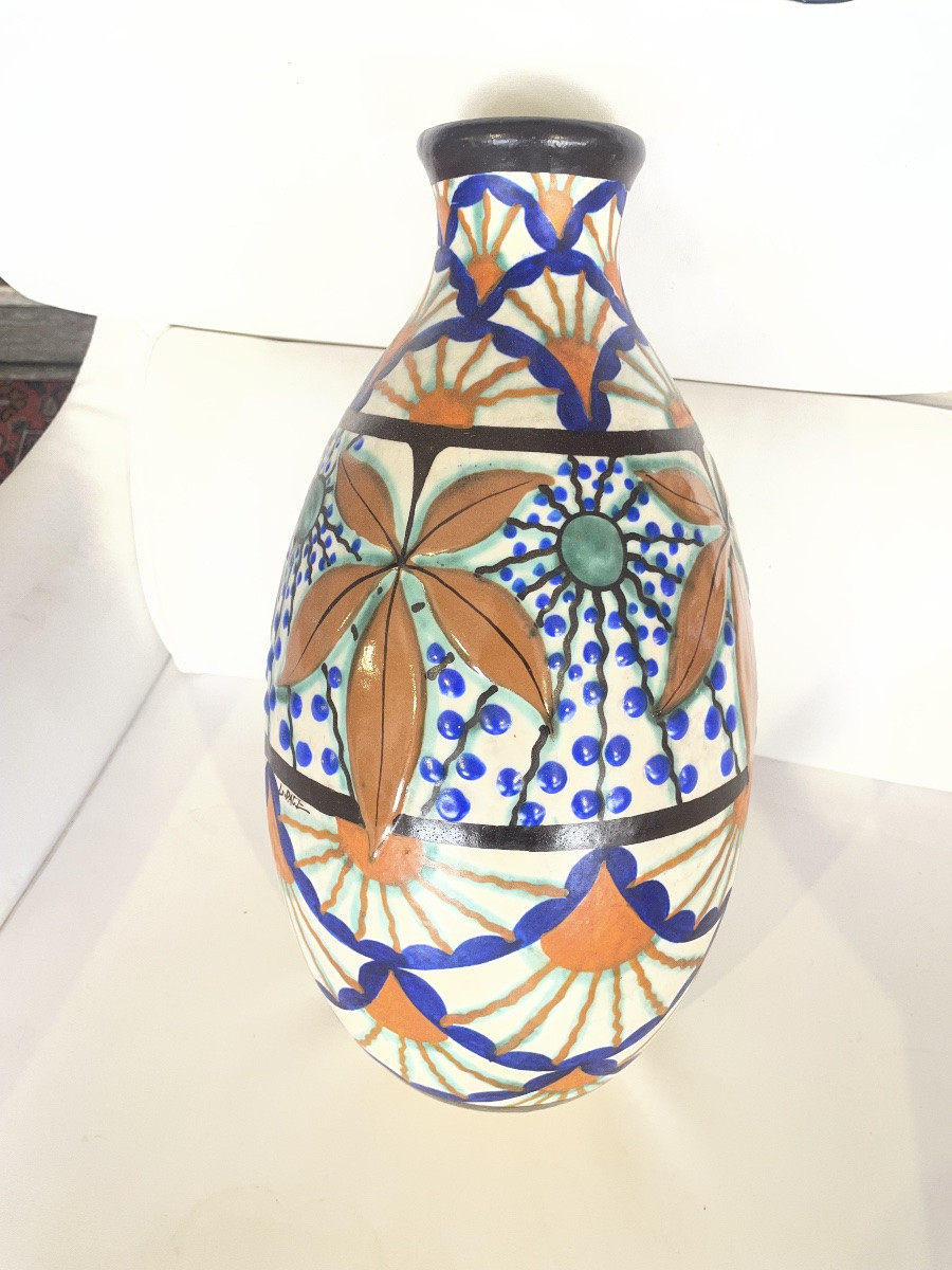 Large Vase By Louis Dage-photo-2