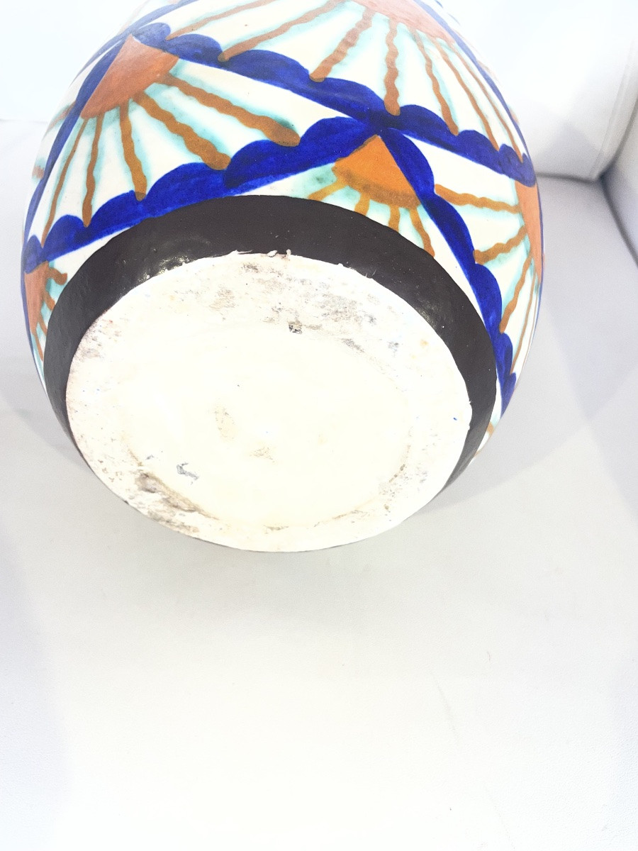 Large Vase By Louis Dage-photo-3
